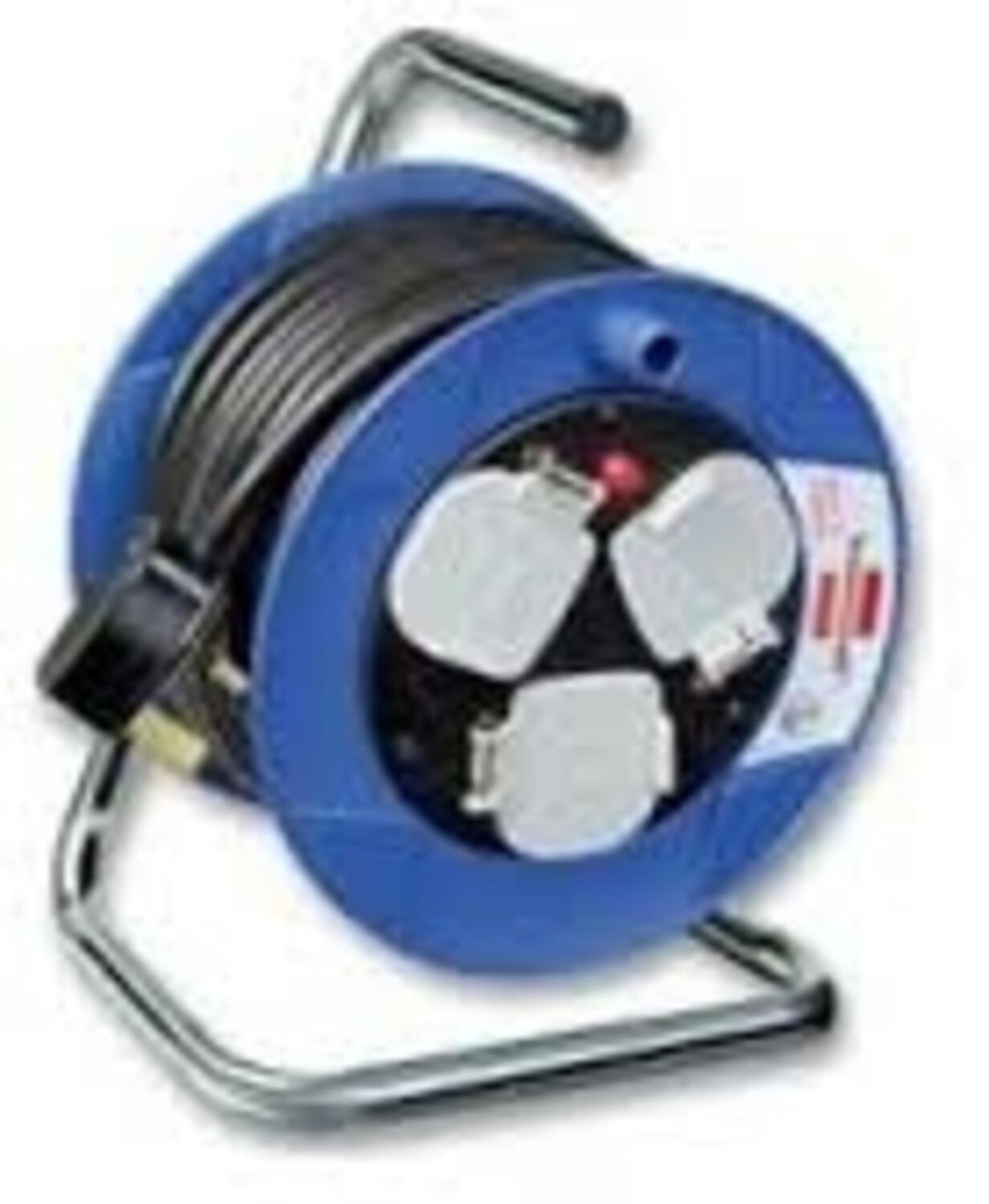 15 m 240v cable reel  black H05VVF 3G1.5/13 A