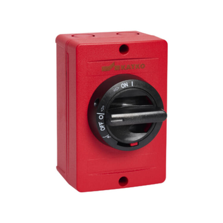 25A 3P ISOL. FIRE RATED ALUMINIUM ENCL.