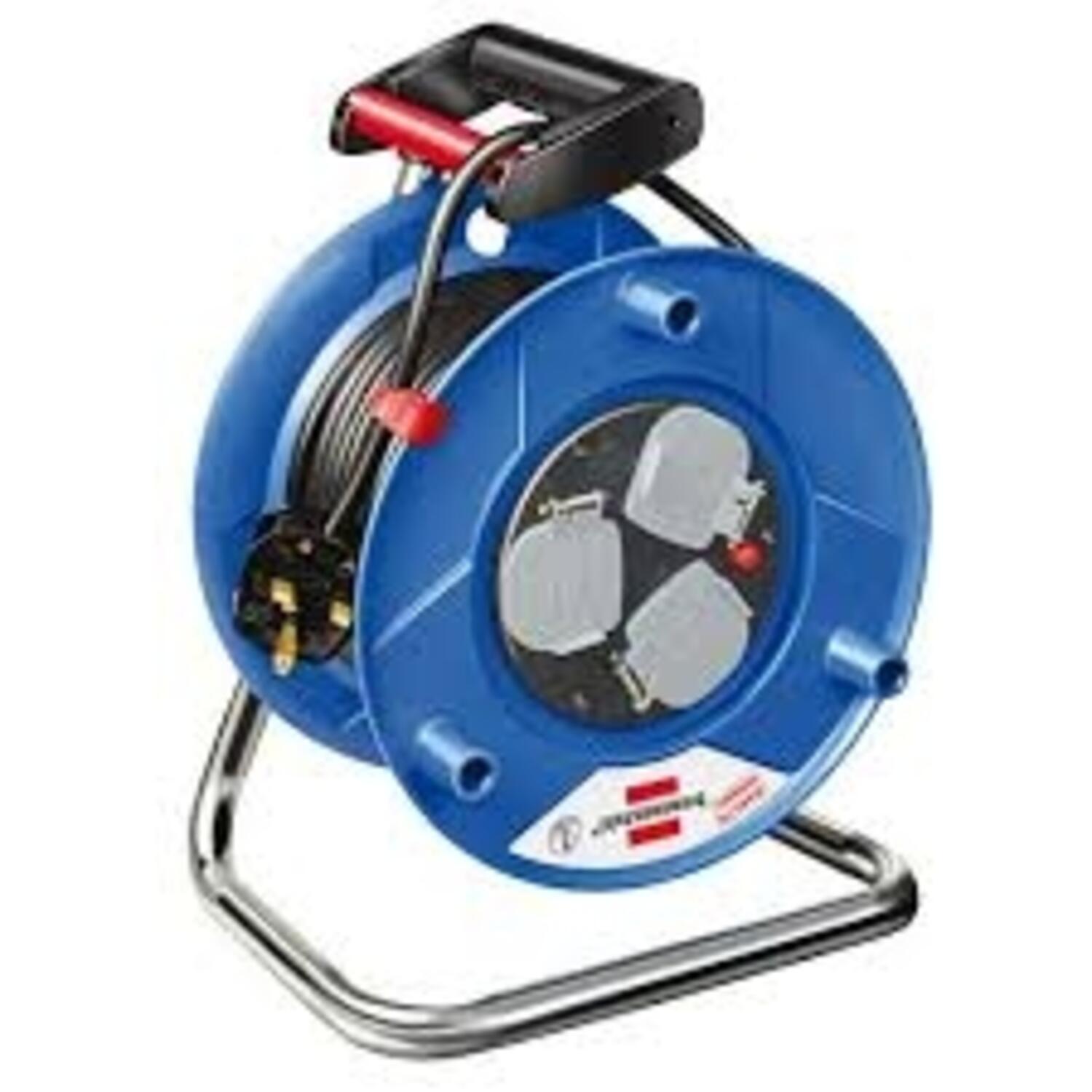 50m  240v  cable reel black H05VVF 3G1.5/13