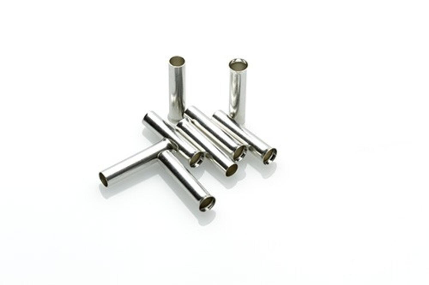 Bootlace Ferrules Uninsulated 1.0sq-10mm (Pack 1000)