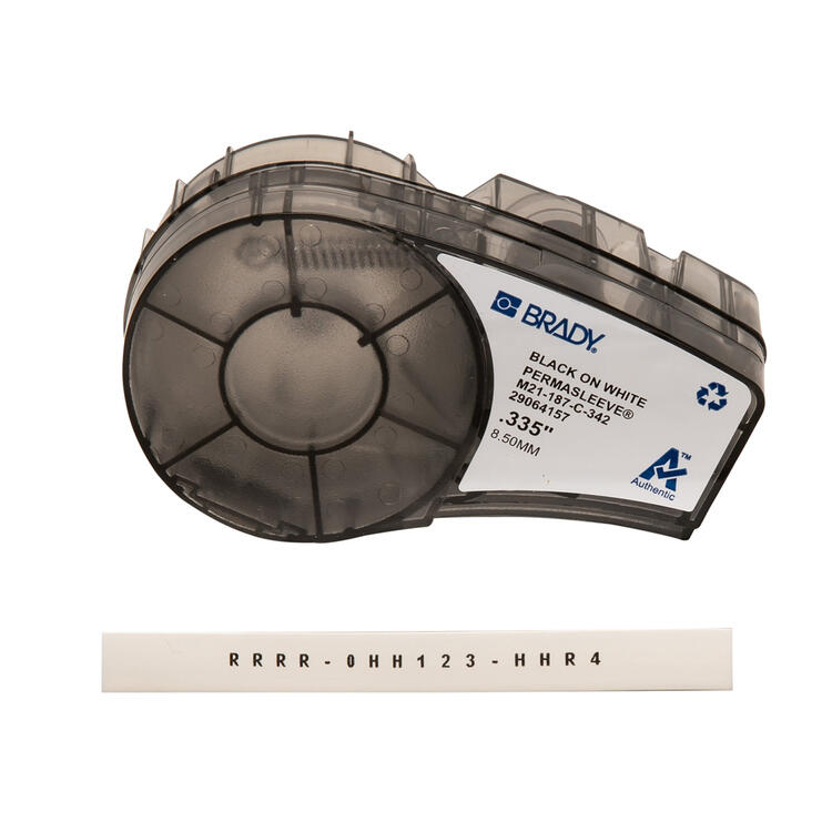 Brady M21-187-C342 M210/M211, BMP21-PLUS Printers - 3/16" Dia, Black on White