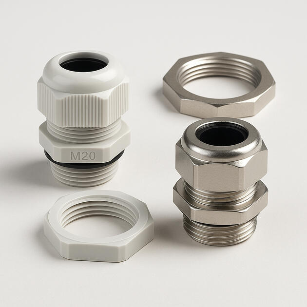 Control Cable Nut Cable Glands & Lock Nuts | Secure Cable Management Solutions I Demesne ...