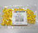 CABLE MARKERS/ LABELS Black on Yellow (Pkt 100)