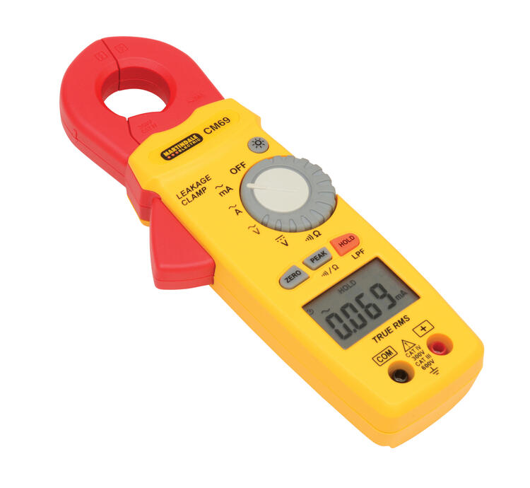 Clamp Meter Earth Leakage AC TRMS