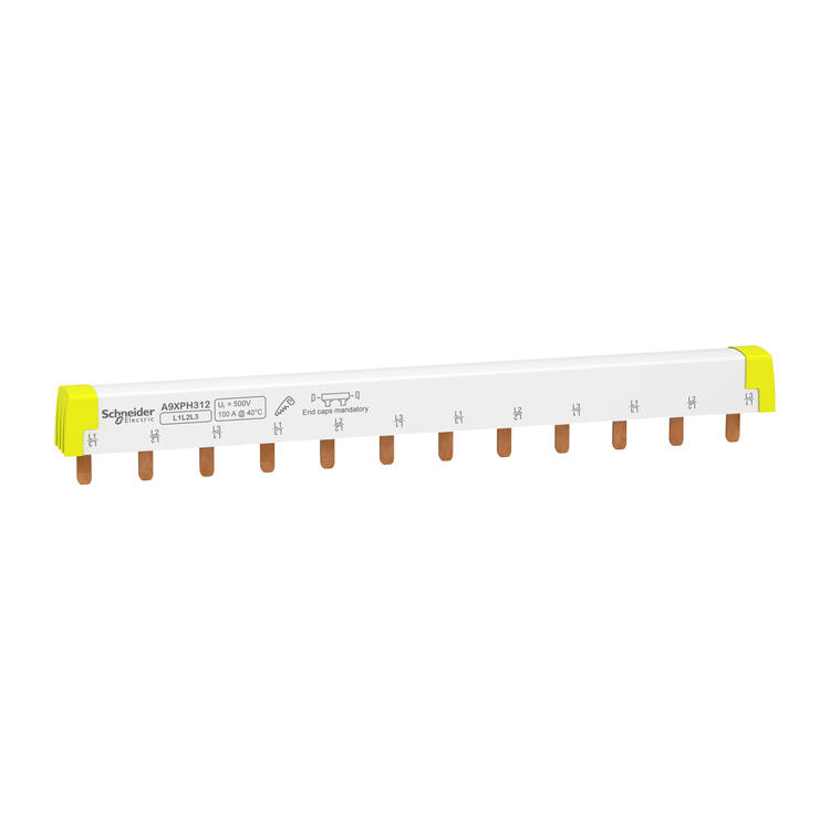 COMB BUSBAR 3P 100A 12MOD.