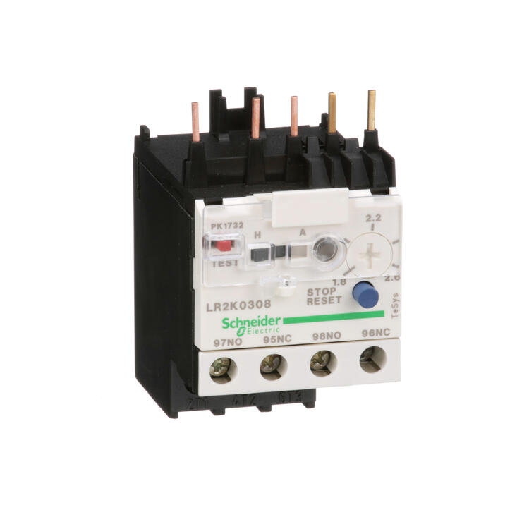 Contactor Overload 1.8-2.6a LC1K units