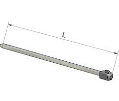 Extension Shaft to suit KU/VKA 400mm