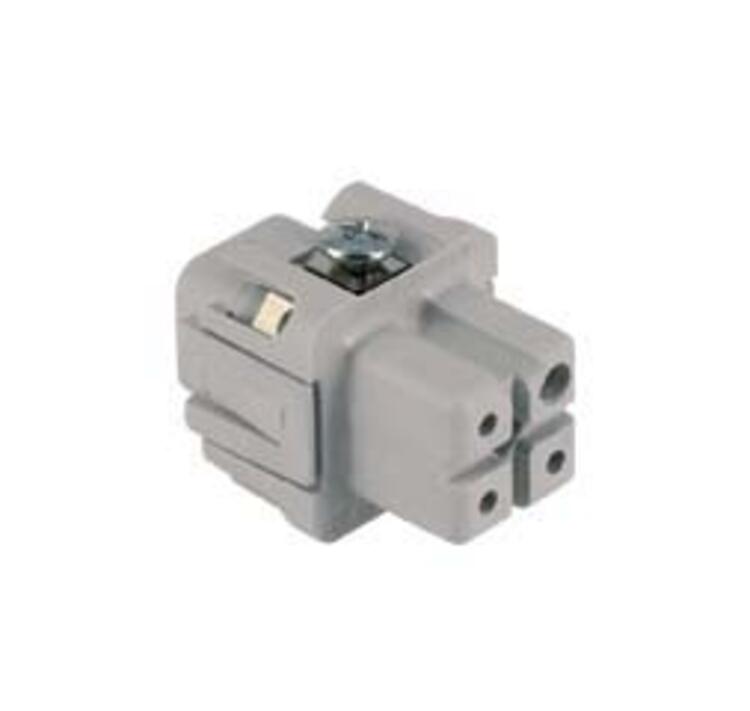 Female Insert 3 Pin 10A Screw Conn.