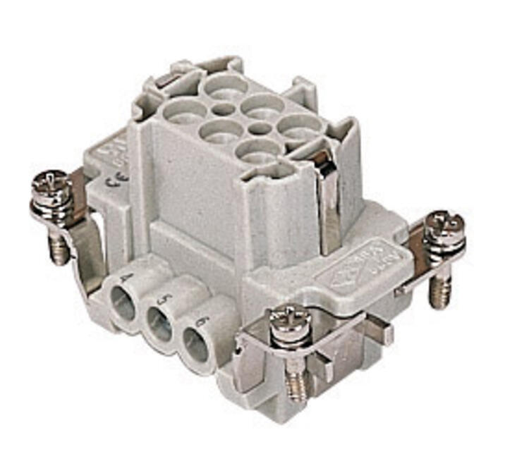 Female Insert 6 Pin 16A Screw Conn.