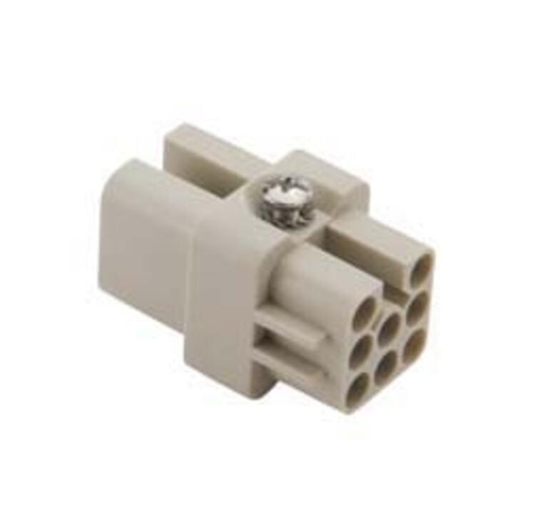 Female Insert 8 Pin 10A Crimp Conn.