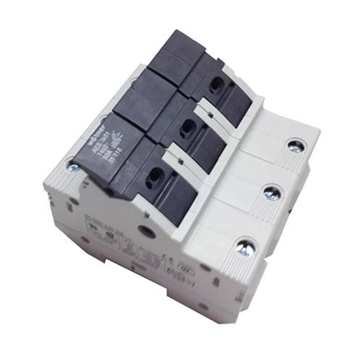 Fuse Carrier 3 pole 50A 14*51