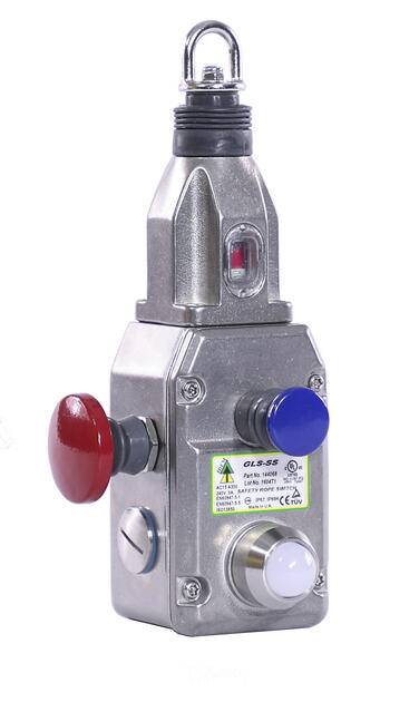 IDEM Stainless Steel IP69K Grab wire safety rope switch GLS-SS 144001 I ...
