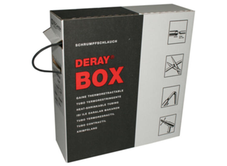 HAN-190-GY-3M Heatshrink Box 19.1-6.0mm Earth 3 Meters 3/4