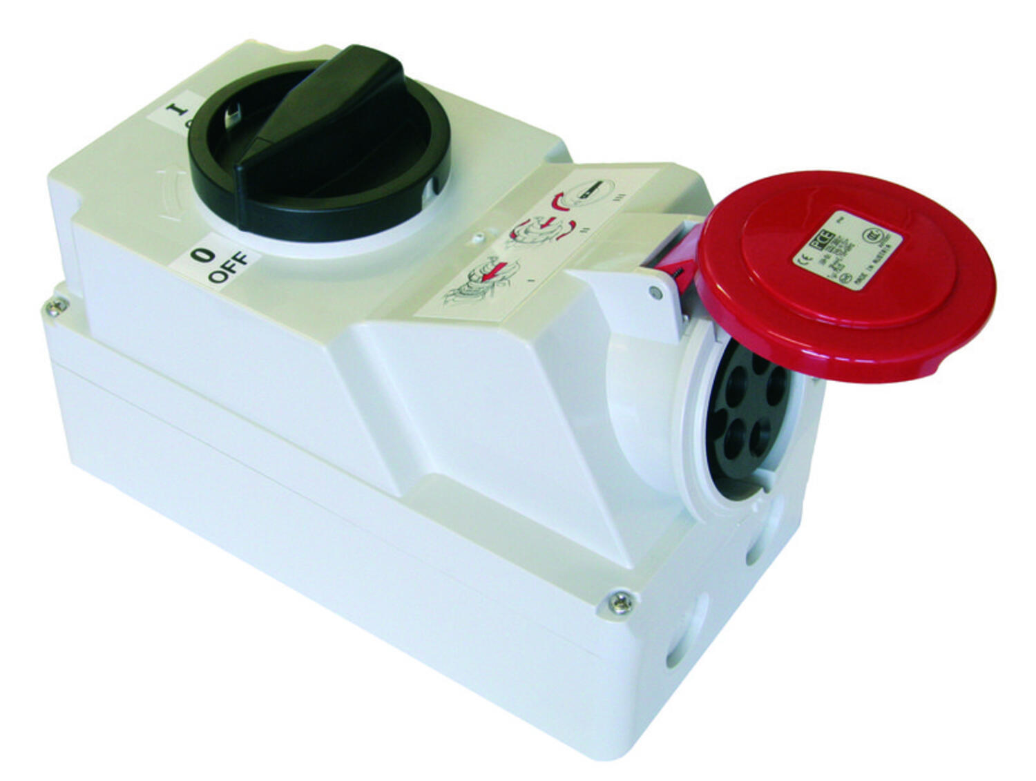 Interlocked Switch Socket 16amp 110v