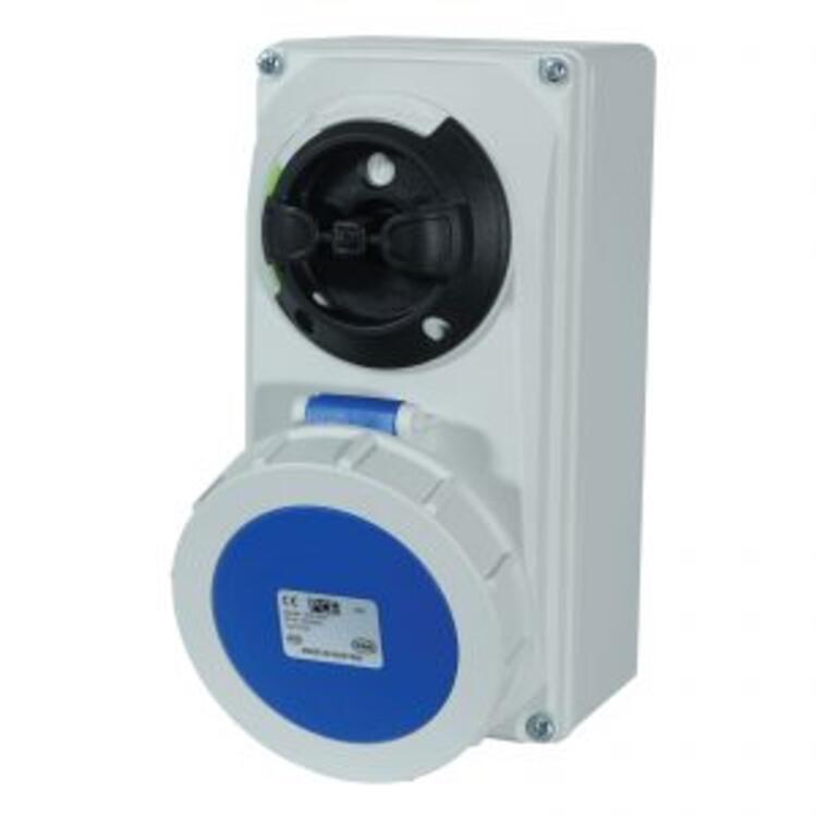 Interlinked Power Sockets Industrial Plugs and Sockets Interlocked Switched Sockets 61132-4 I ...