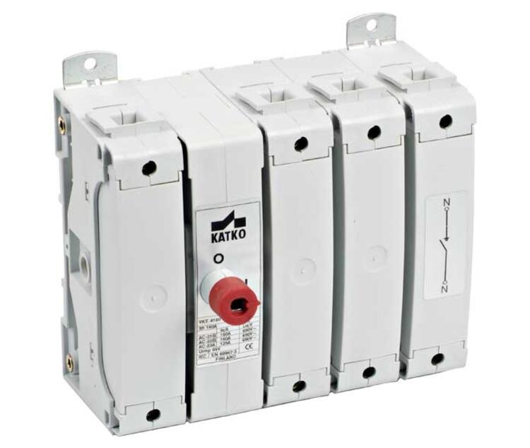 Isolator 630A AC23 4P c/w Handle/Shaft