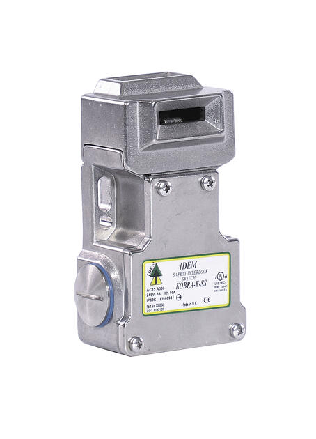 IDEM Stainless steel IP69K safety interlock switch K-SS 208001 I I ...