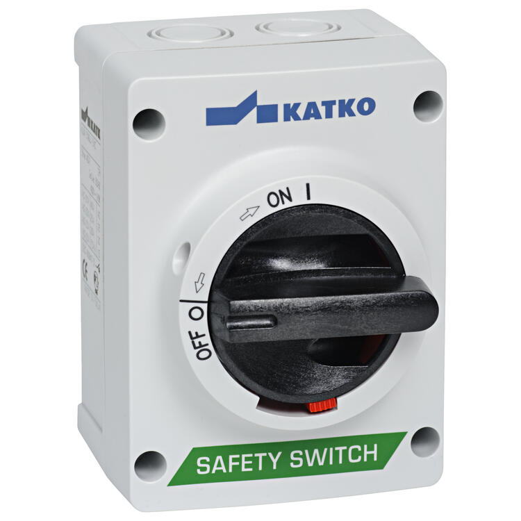 Katko KEM 325 M2 Isolator Encl Std 40A AC21 16A AC23 3P G/B