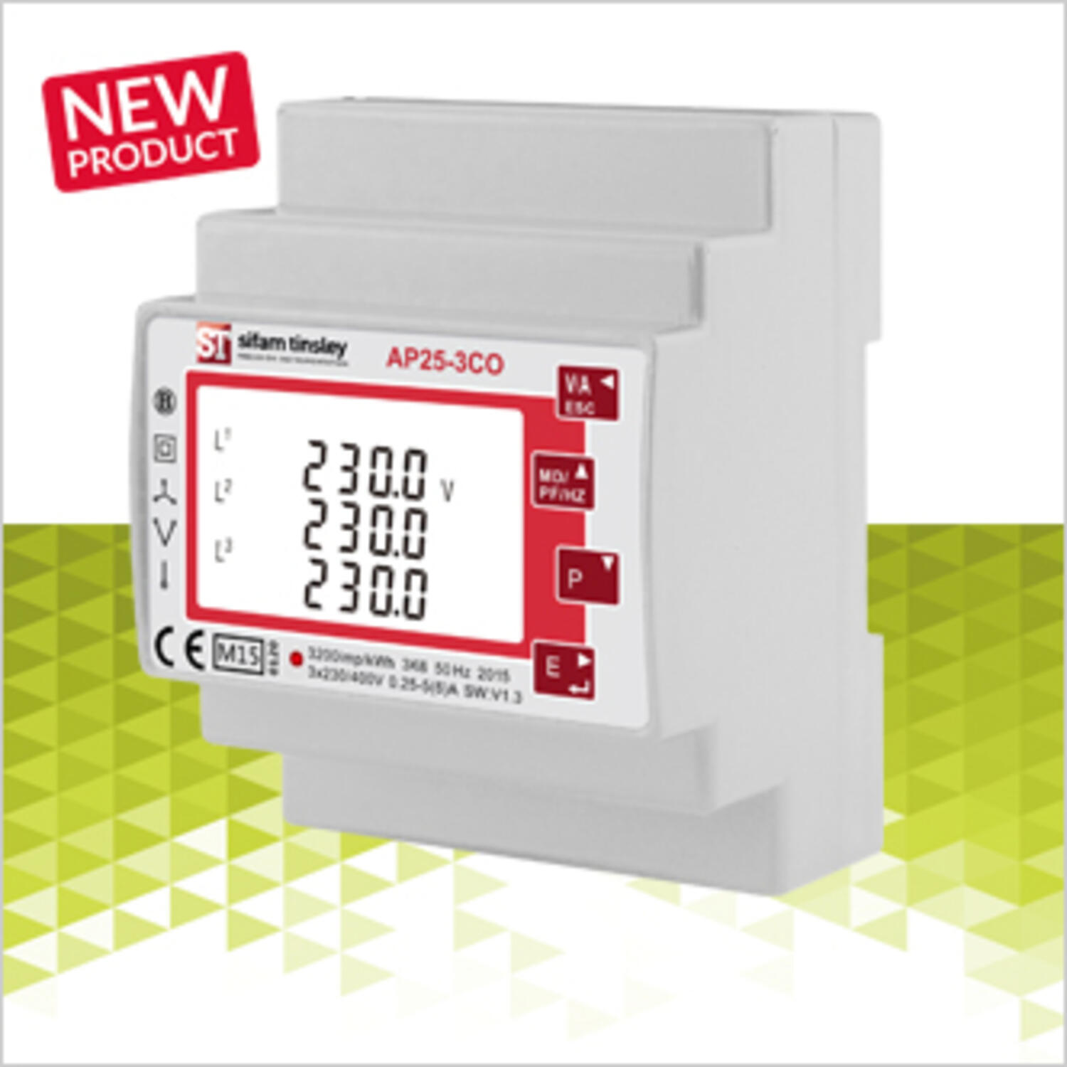 KWH Meters Three Phase Kwhr (CT Operated)5A-2