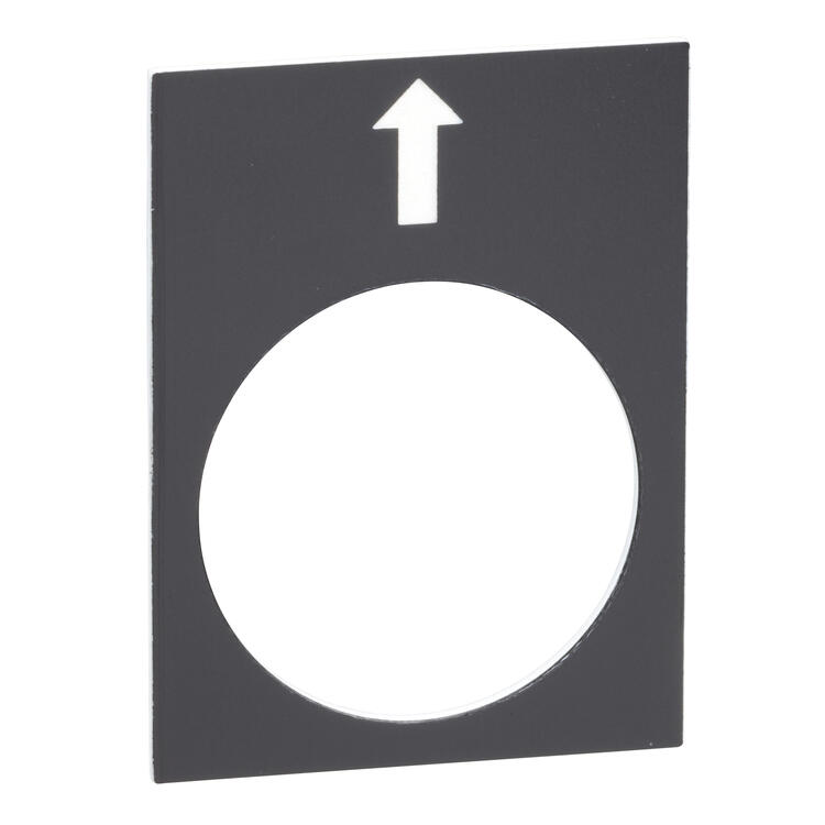 Legend Plate LEFT SLOW (XAC units)