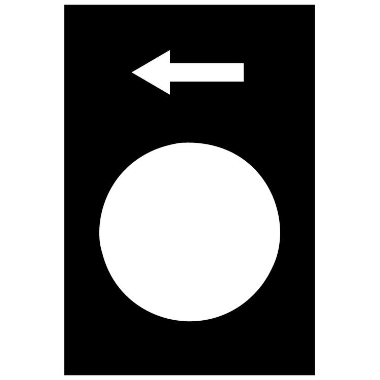 Legend Plate LOWER SLOW (XAC units)