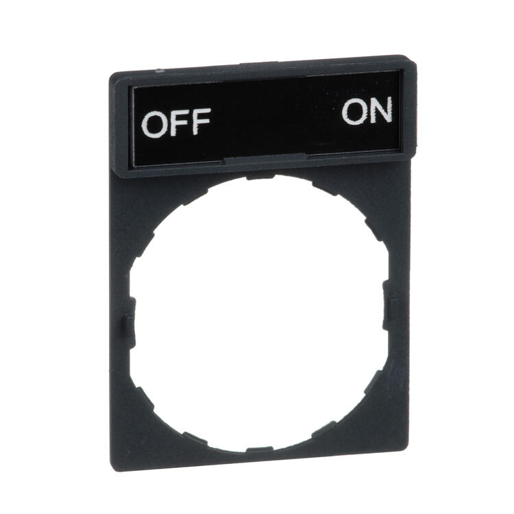 Legend Plate OFF-ON