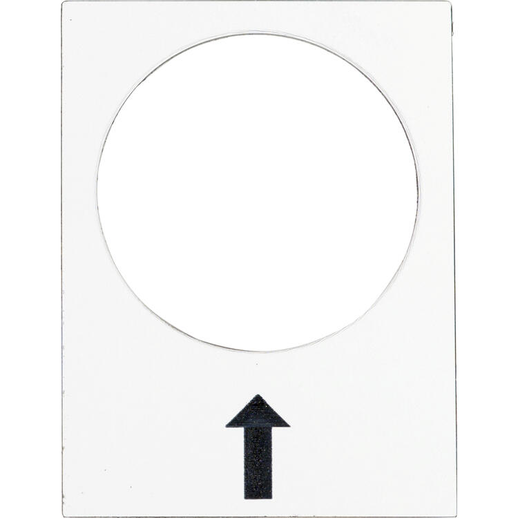 Legend Plate PLATE RIGHT SLOW (XAC units)
