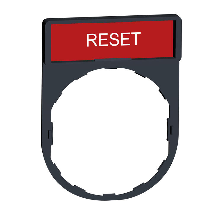 Legend Plate RESET
