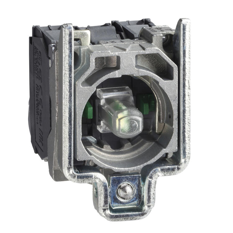Light Block LED 1 N/O 1 N/C Red 230v AC