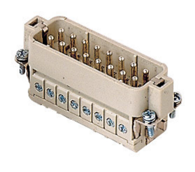 Male Insert 16 Pin 16A Mini Range