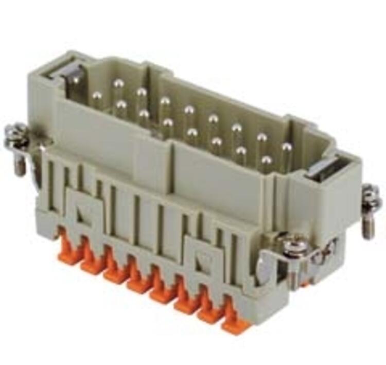 Male Insert 16 Pin 16A Squich Range