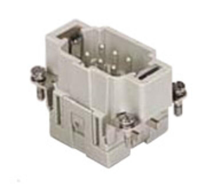 Male Insert 6 Pin 16A Spring Term. Conn.