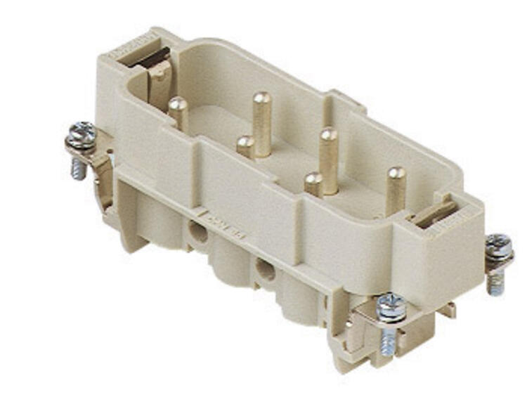 Male Insert 6 Pin 35A Screw Conn.