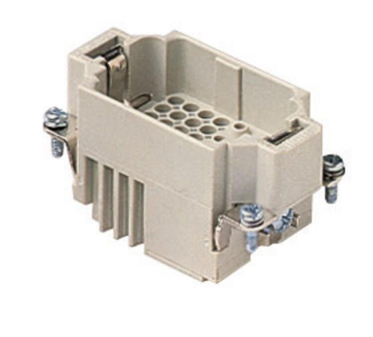Male Insert 8 Pin 16A+24 Pin 10A Crimp Conn.