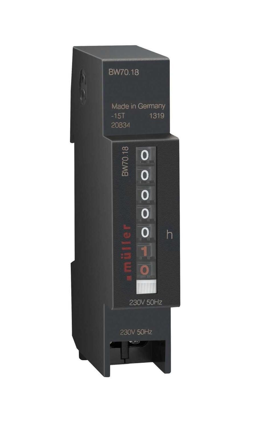 Muller Hours Meter 24-48Vdc