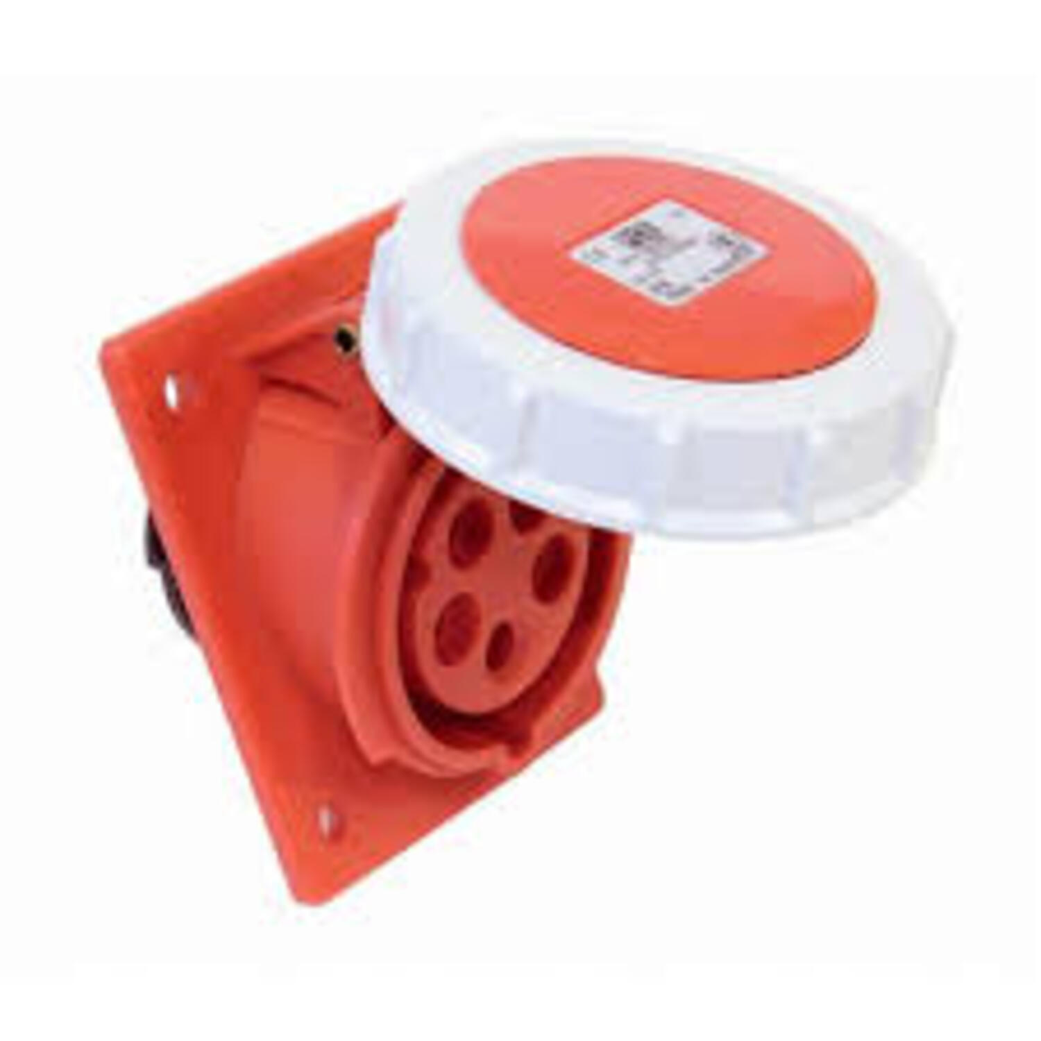 Panel Mounted Socket 32amp 5pin 415v IP67