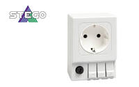 panel socket din mounted