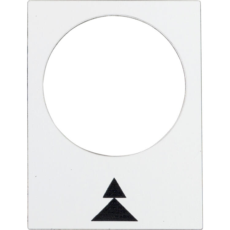 Pendant Legend plate Right Arrow Slow-Fast