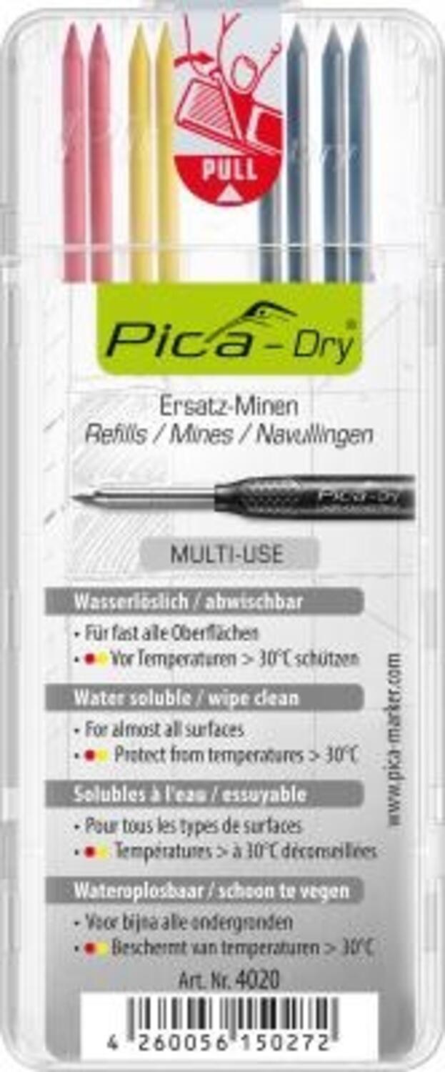 Pica DRY Refill-Set Graphite 4030