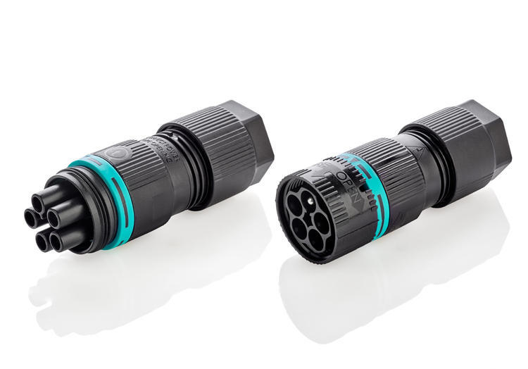 Plug & Play Connector 5 Pole IP66/IP68
