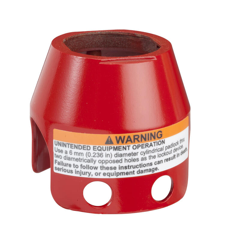Pushbutton Emer Stop Guard Red