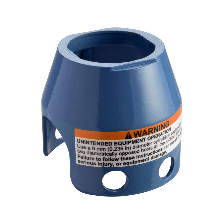 Pushbutton Emergency Stop Guard Blue