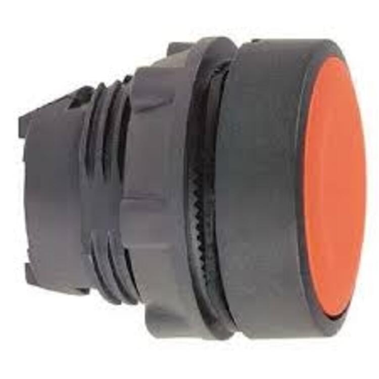 Pushbutton Head Plastic Red
