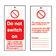 Safety Tags - Do Not Switch (Pack 10)