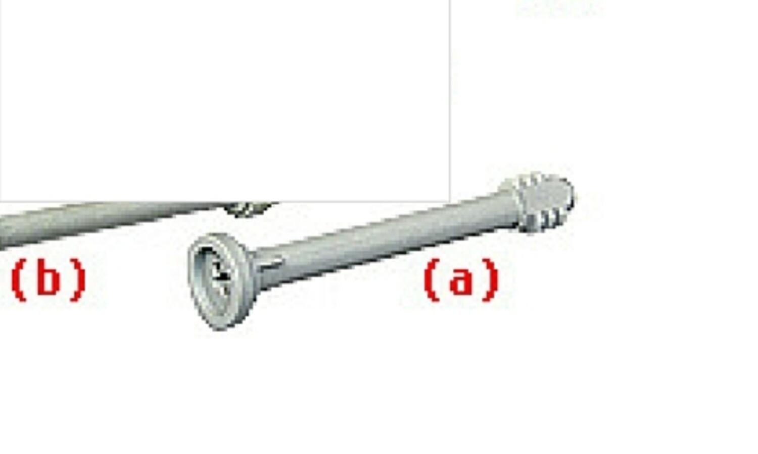 Screws (Slotted) - 80mm