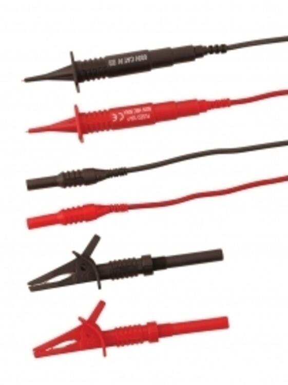 Test Leads with GS38 500mA fused probe