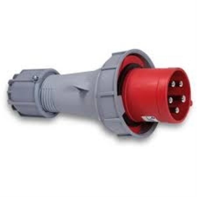 Trailing Plug 125Amp 4P 415v IP67