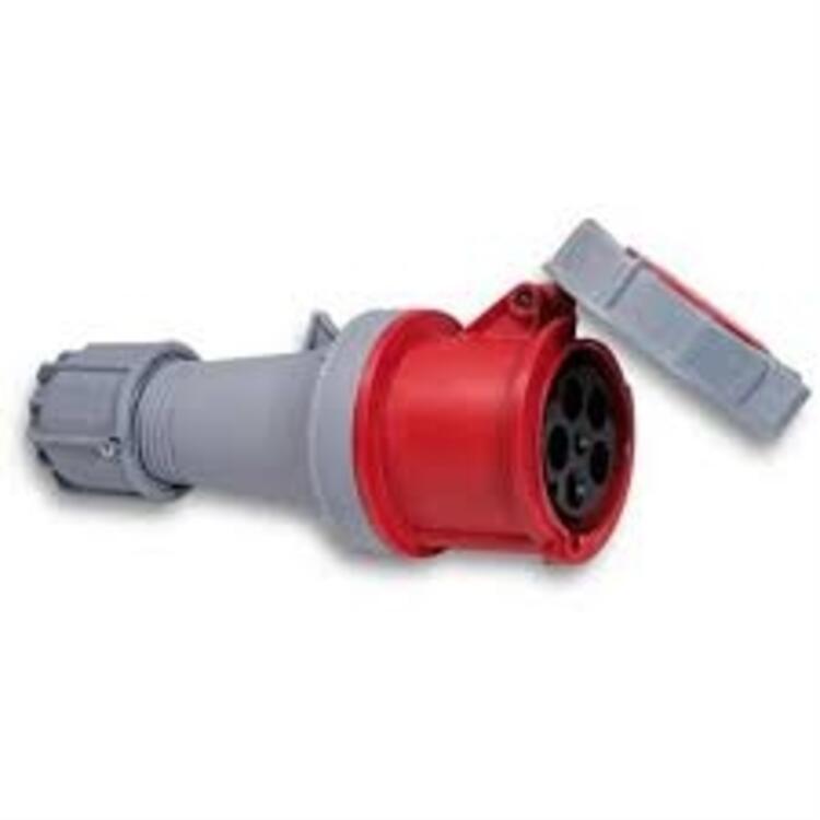 Trailing Socket 125Amp 5P IP67