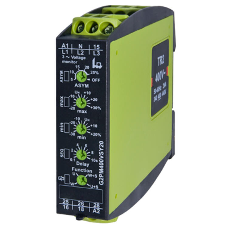 Voltage Monitor 3 Ph Phase Rotation/Asymmetry