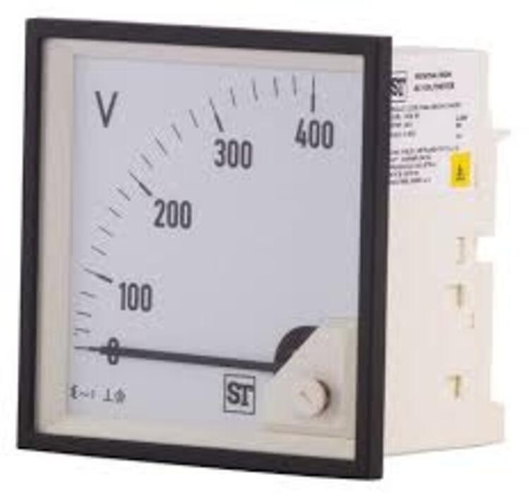 Voltmeter DC 72x72 0-250V, CL-1